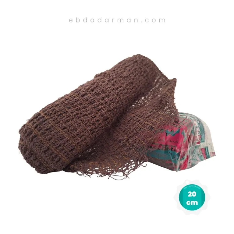 burn bandage crepe brown 20 cm